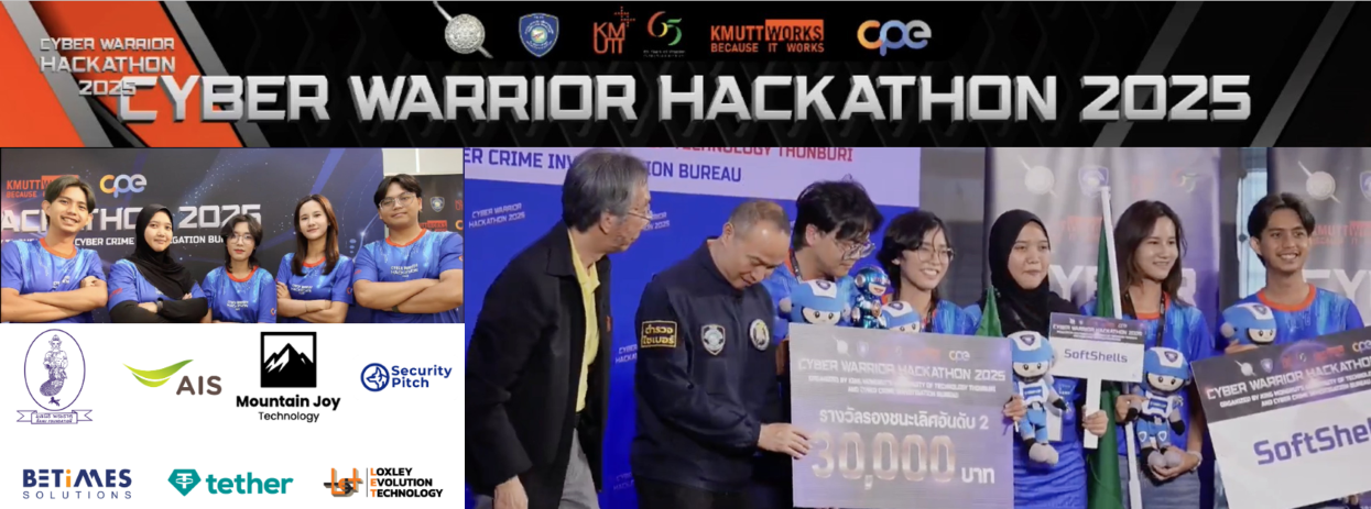 3rd Prize Award, Cyber Worrior Hackathon 2025
